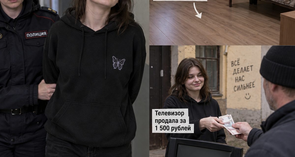 Соседка уложила чужой ламинат у себя, а телевизор продала за 1,5 тысячи рублей