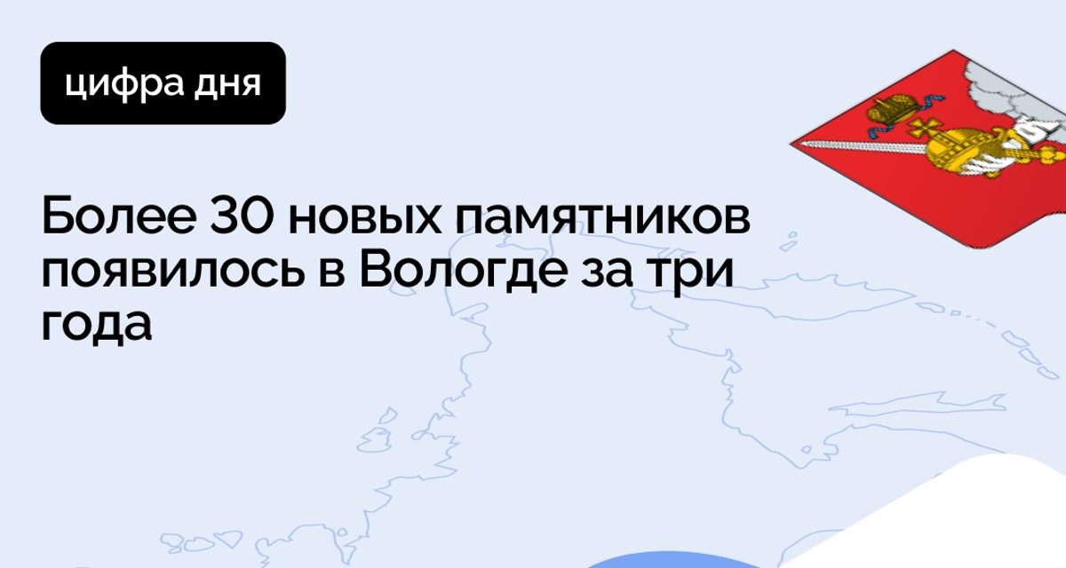 За три года в Вологде установили более 30 памятников — от Ивана Грозного до «Девочки с мороженым»