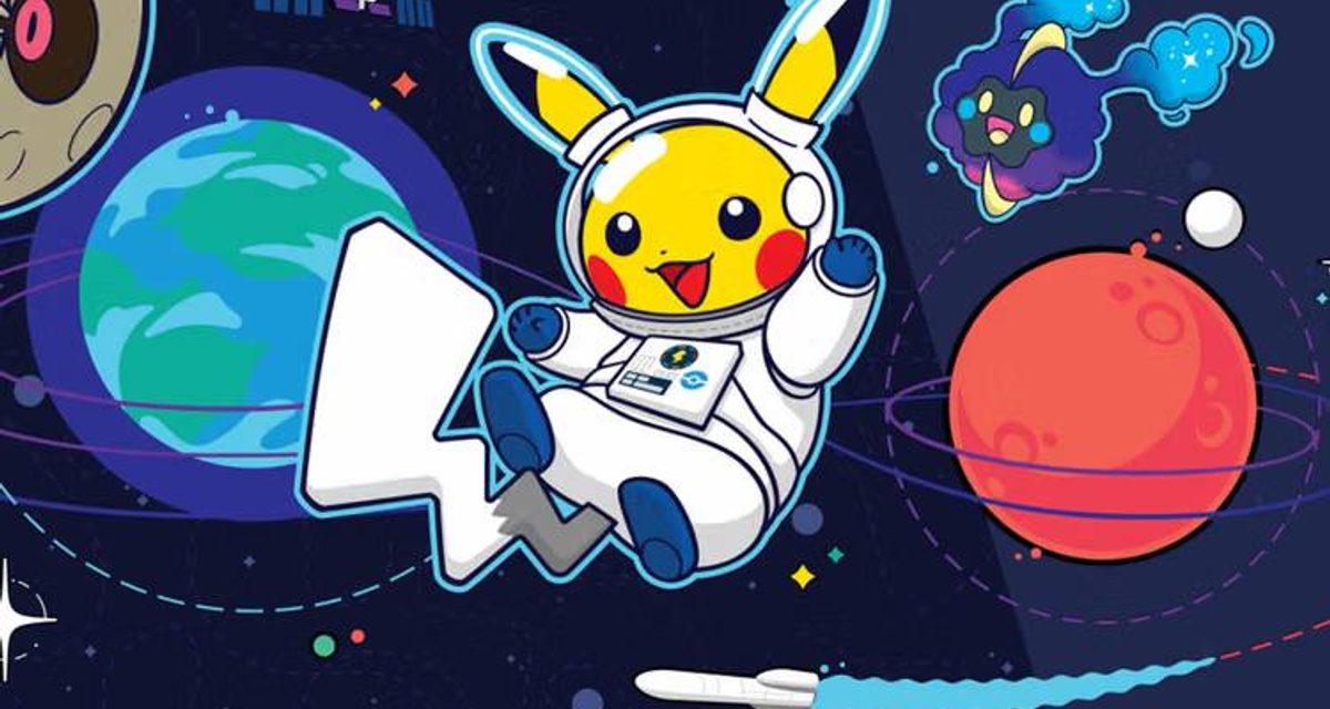 Пикачу облачат в скафандры ESA для новой космической коллекции